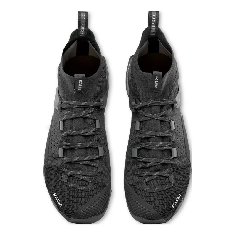 Salewa Wildfire NXT Knit dámske approach topánky – Onyx/Dark Olive – UK 6.5 (EU 40)