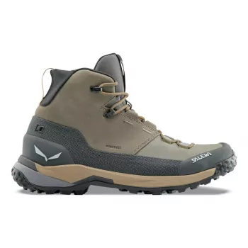 SALEWA Puez Leather topánky PTX - Bungee Cord / Onyx - UK 7.5 (EU 41)