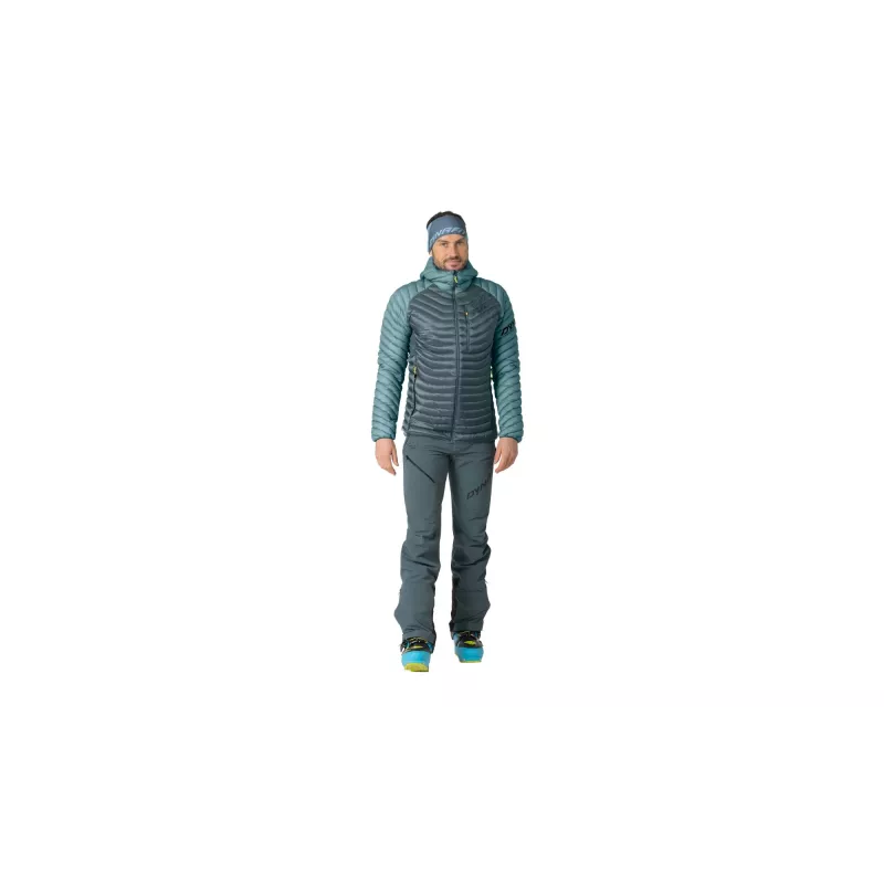 SALEWA Dynafit Radical Down Hooded Bunda - Smoke Blue, veľkosť S