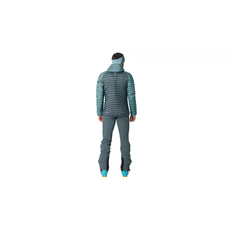 SALEWA Dynafit Radical Down Hooded Bunda - Smoke Blue, veľkosť S