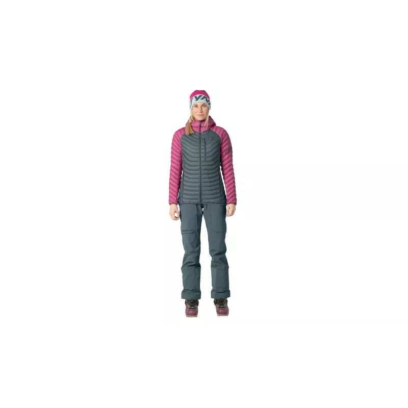 SALEWA Radical Down Hood Bunda dámske Magenta 36