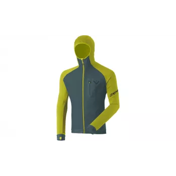 SALEWA Dynafit Radical Polartec Bunda s kapucňou - Golden Lime - veľkosť S