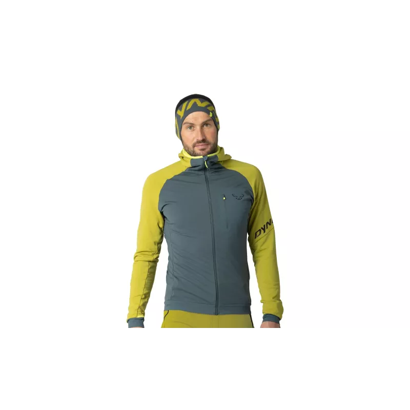 SALEWA Dynafit Radical Polartec Bunda s kapucňou - Golden Lime - veľkosť S