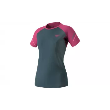 SALEWA Dámska Dynafit Alpine Pro S/S Tričko bežecké tričko - Magenta, veľkosť XS