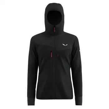 Salewa Agner Polarlite bunda s kapucňou - Black Out - veľkosť S