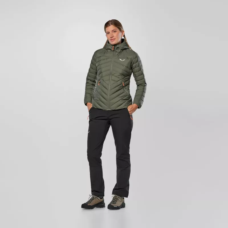 SALEWA Brenta páperová dámska bunda Faded Green 36 (S)