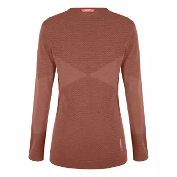 Salewa Zebru Medium Warm AMR L/S dámska termospodná vrstva - Etruscan Red, veľkosť S