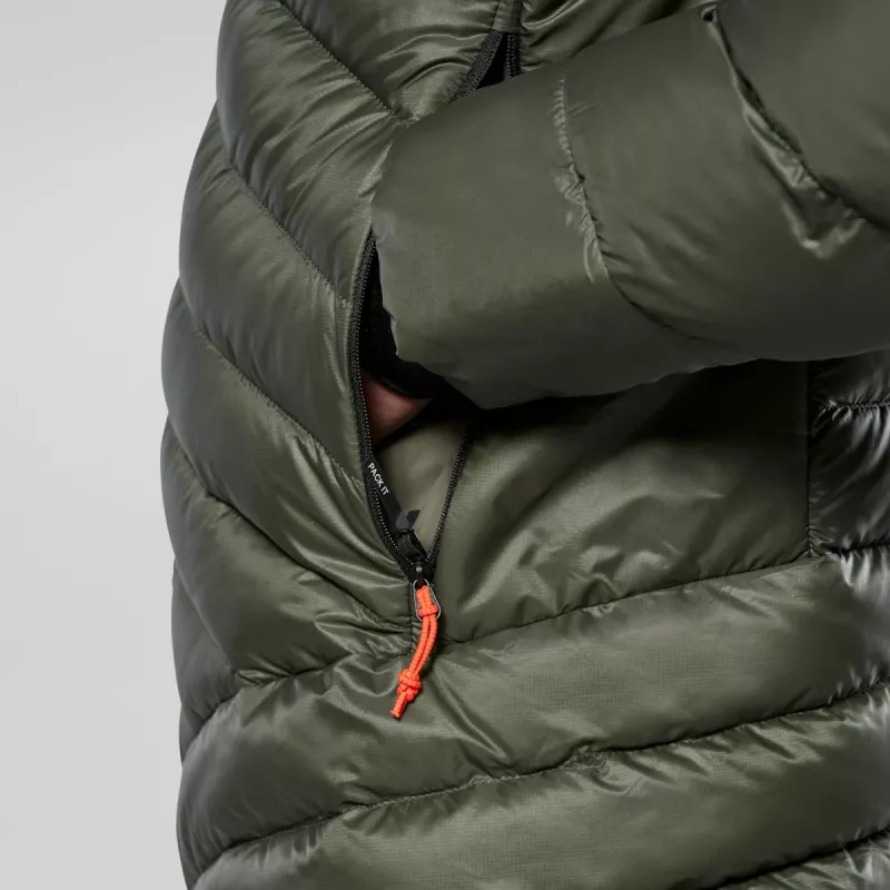 SALEWA bunda Ortles Med 3 RDS páperová Faded Green