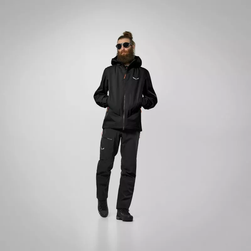 Salewa bunda GTX 3L Epe-black Out-50 (L) - pánska GORE-TEX hardshell
