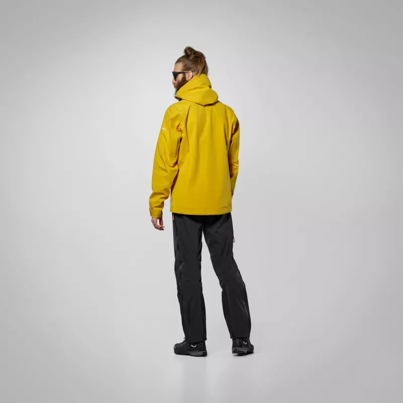 SALEWA Ortles GTX 3L bunda pánska Golden Brown EU 48 M