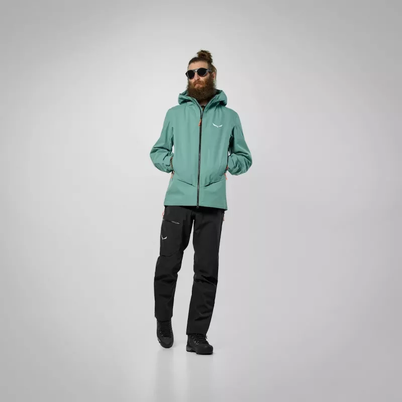 SALEWA Ortles GTX 3L bunda pánska Epe/Willow EU 48/M