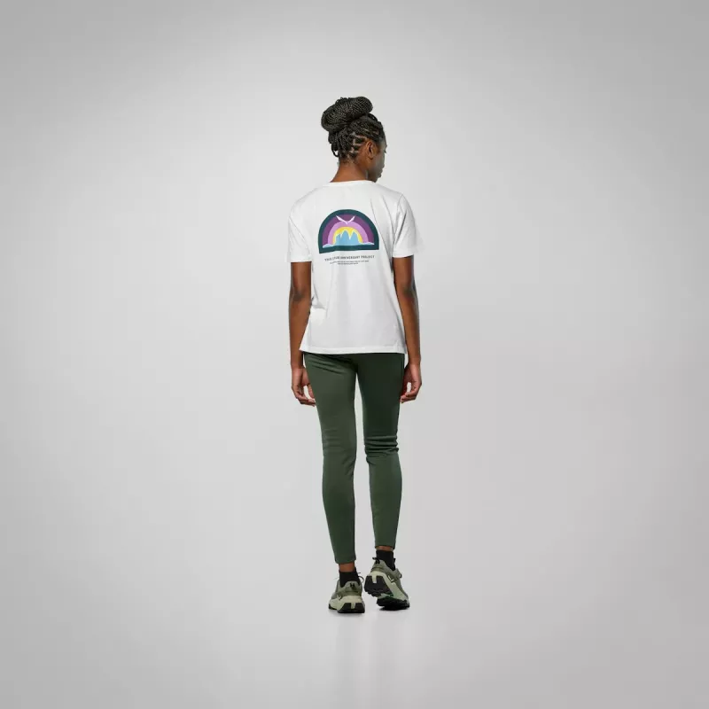 Salewa Eagle Anniversary T-Shirt - Optical White - veľkosť M