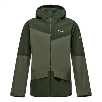 Salewa Puez Gtx 2L Epe Jacket - Dark Olive (veľkosť S)