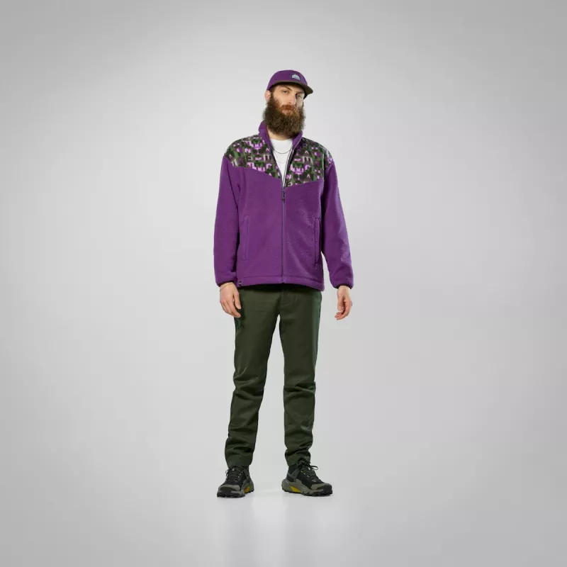 Salewa Eagle Anniversary Full-Zip mikina Plum XL