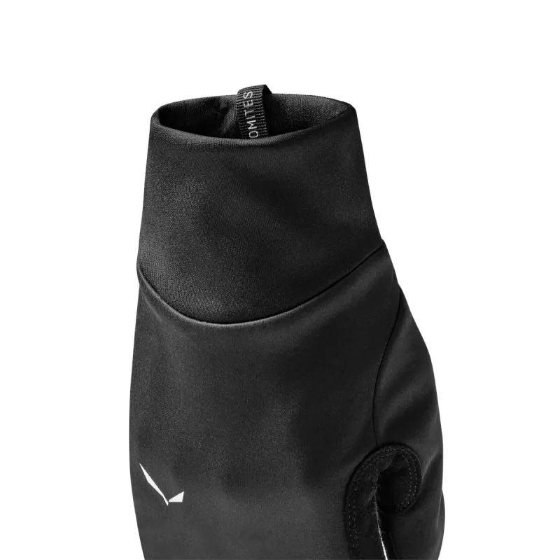 SALEWA Ortles EPE Grip dámske horolezecké rukavice - Black Out, veľkosť M