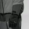SALEWA Ortles EPE Grip dámske horolezecké rukavice - Black Out, veľkosť M