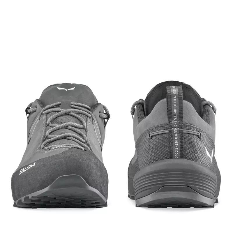 Salewa Wildfire Leather 2 GTX prístupová obuv Black Out / Posing Green EU 46 UK 11