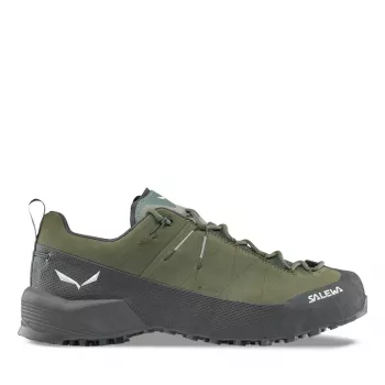 Salewa Wildfire Leather 2 GTX prístupové topánky - Faded Green/Black - EU 43