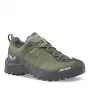 Salewa Wildfire Leather 2 GTX prístupová topánka - Faded Green/Black, EU 45