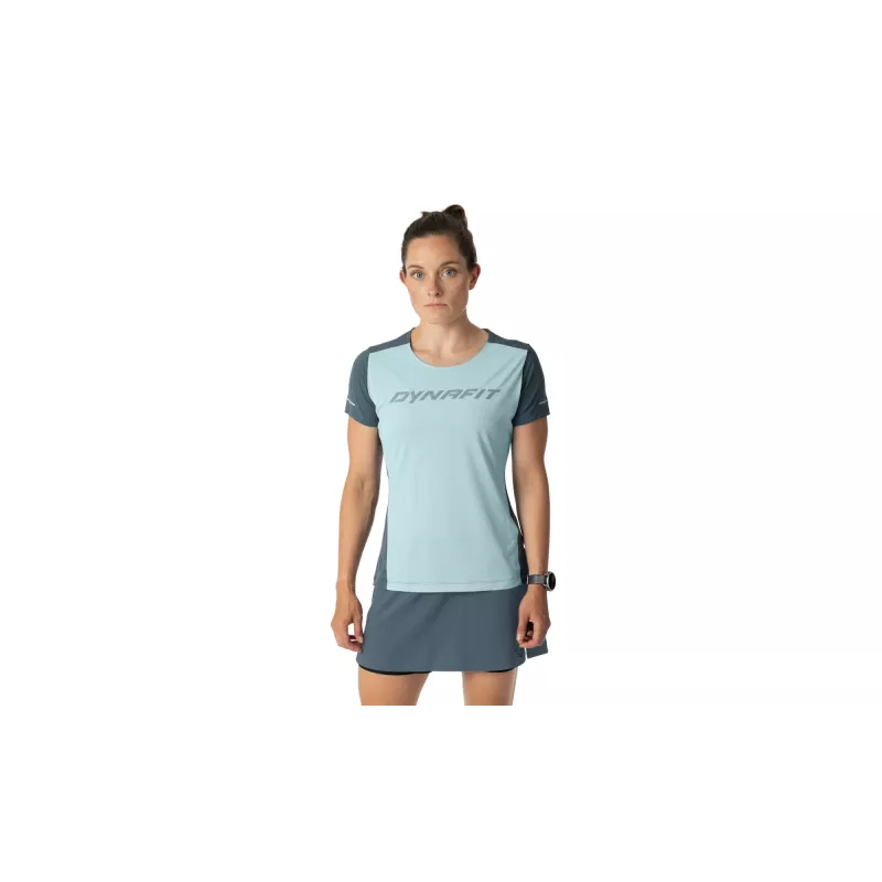SALEWA dámske Quick-Dry Dynafit Alpine 2 S/S Tee - Cloud Blue, veľkosť M