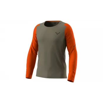 SALEWA Longsleeve Dynafit Transalper L/S Tee - Fallen Rock veľkosť M