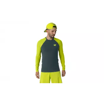Salewa Dynafit Ultra S-Tech L/S tričko - Ultra Yellow, veľkosť S/M