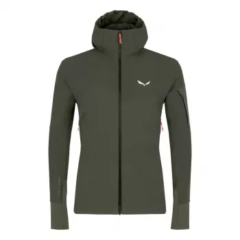 Salewa Agner Durastretch softshellová bunda - Faded Green - pánske M