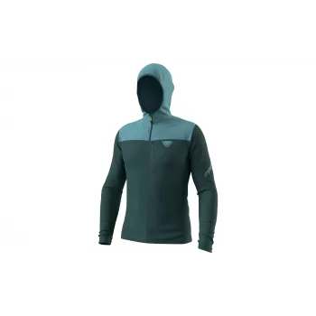 Dynafit Traverse Thermal bunda s kapucňou, dymovomodrá, M