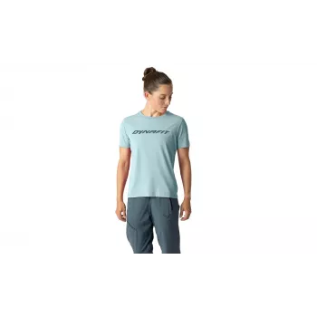 SALEWA Women's Dynafit Traverse T-Shirt - Cloud Blue, veľkosť S