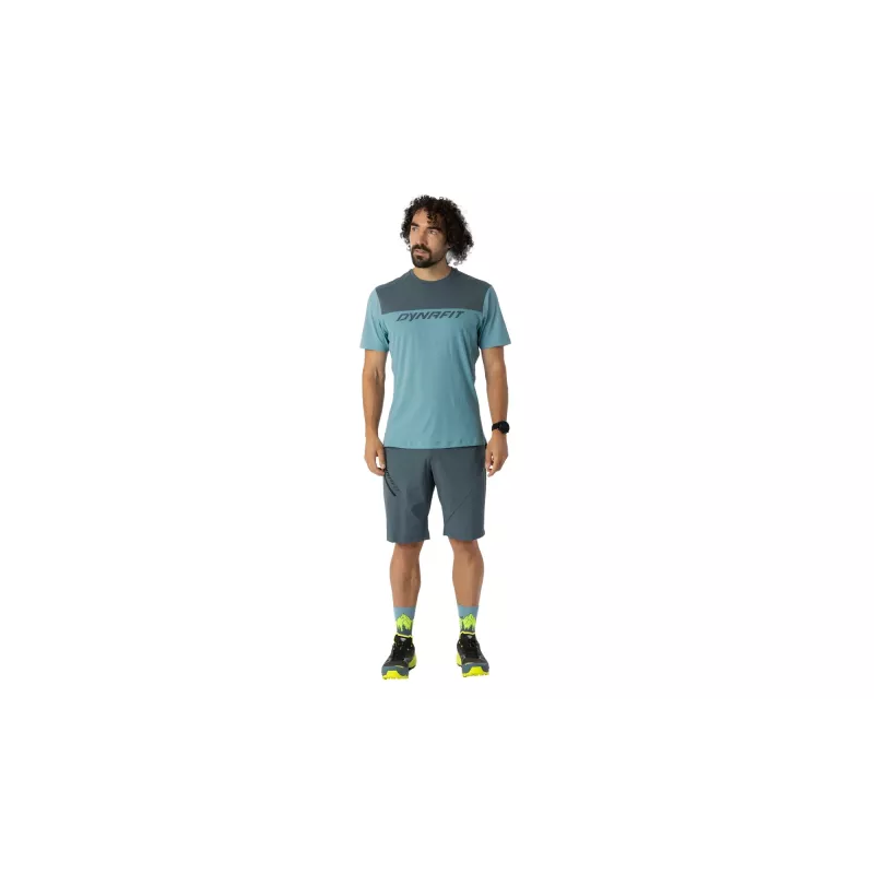 SALEWA Tričko Traverse Light Smoke Blue L