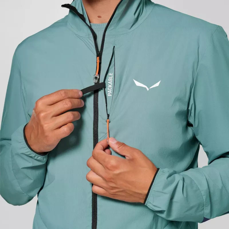 Salewa Pedroc Wind HD Light Jacket softshellová - Willow - veľkosť M