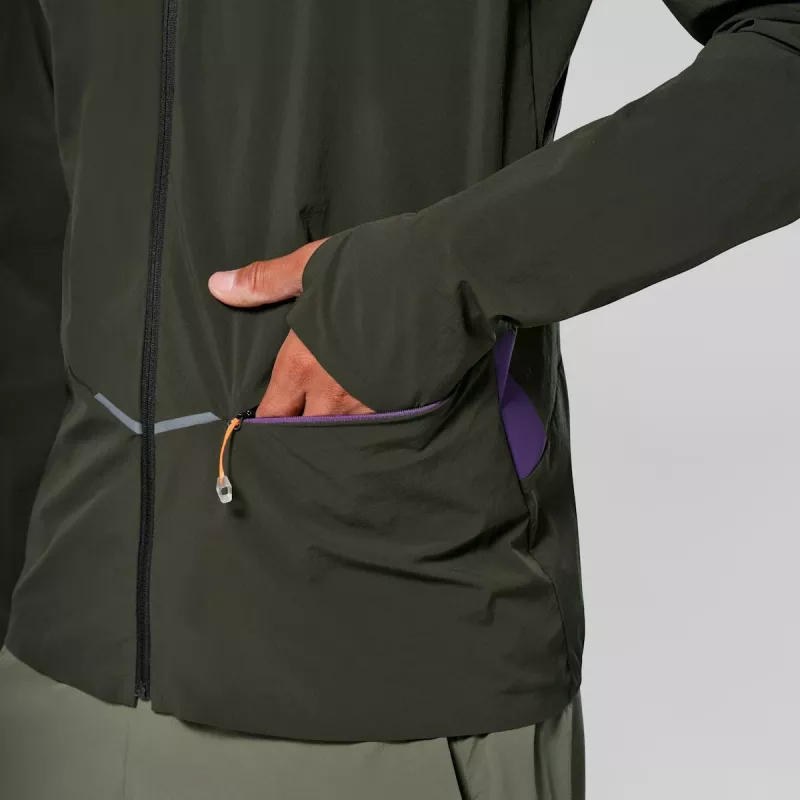 Salewa Pedroc Dst Light softshellová bunda pánska Dark Olive veľkosť M