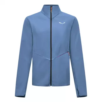 Salewa Pedroc Dst Light Jacket dámska softshellová bunda - Morning Blue, veľkosť M
