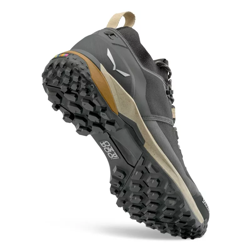 Salewa Puez 2 Knit Ptx turistické topánky - Black/Black, EU 42