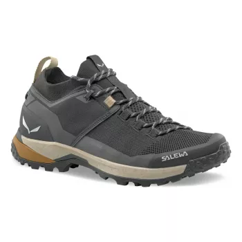 Salewa Puez 2 Knit Ptx turistické topánky - Black/Black, EU 43