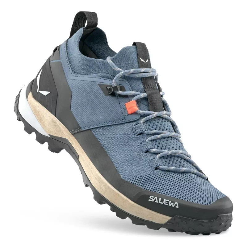 Salewa Puez 2 Knit Ptx turistické topánky - Java Blue/Black - veľkosť EU 42
