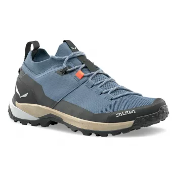 Salewa Puez 2 Knit Ptx Low turistické topánky - Java Blue/Black, veľkosť 45