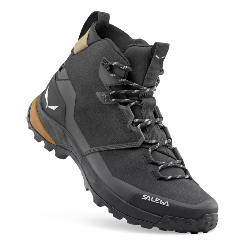 SALEWA topánky Puez 2 mid PTX black-black