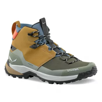 Salewa Puez 2 Mid Golden Brown turistické topánky veľkosť 9