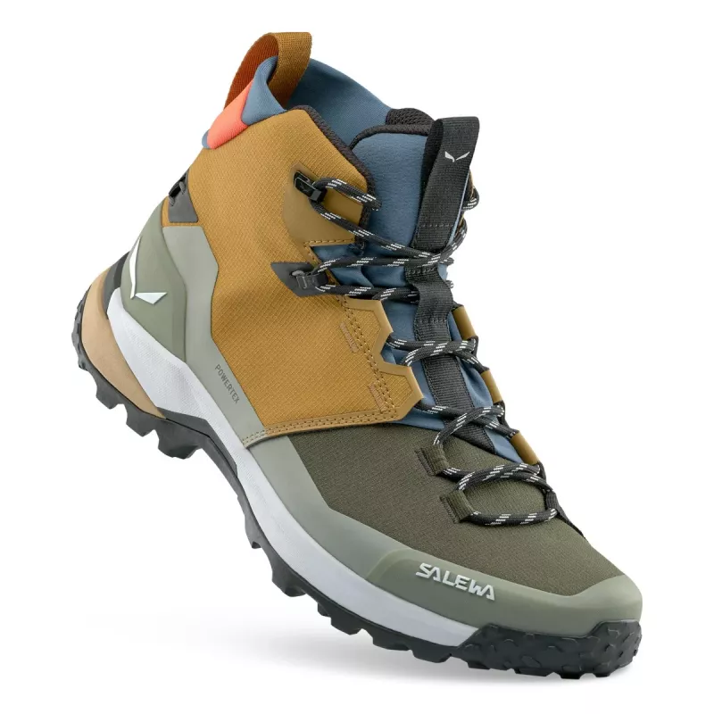 Salewa Puez 2 Mid Golden Brown turistické topánky veľkosť 9
