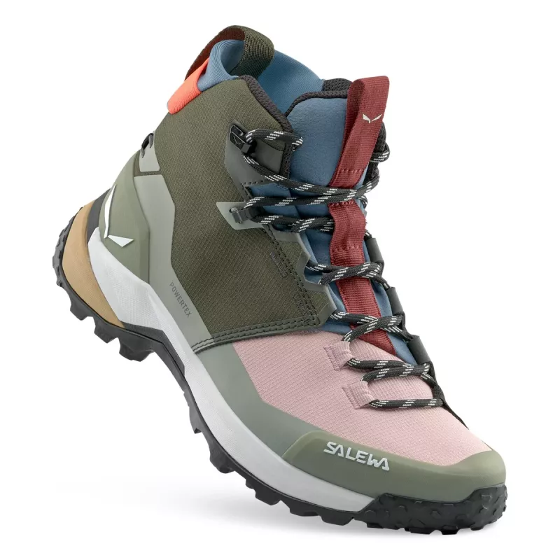 Salewa Puez 2 Mid PTX dámske turistické topánky Shadow UK 5
