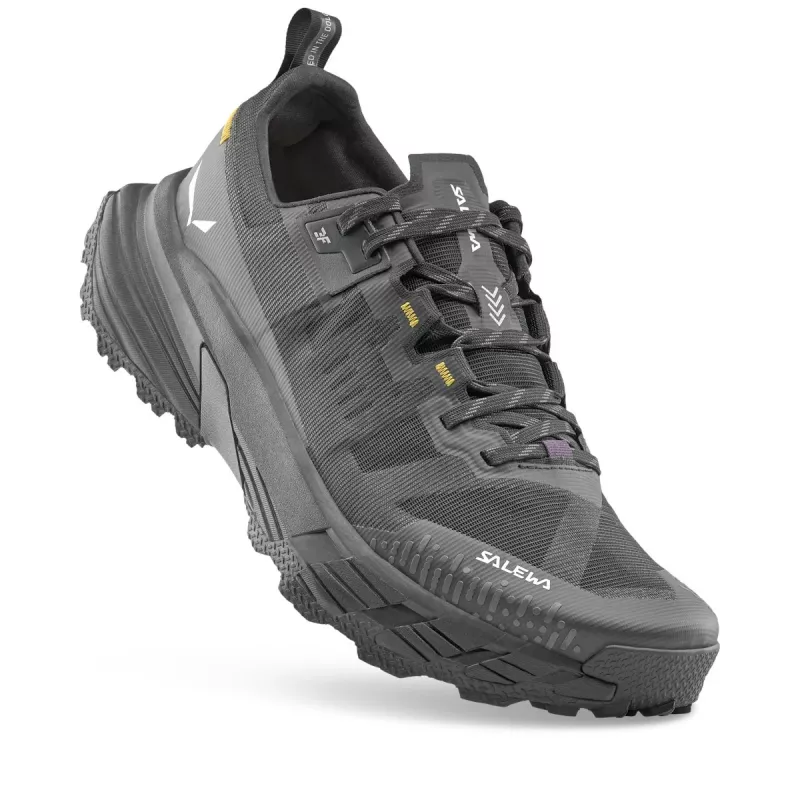SALEWA Pedroc 2 Max Speed turistické topánky - Black Out / Black Out - UK 8.5 (EU 42.5)