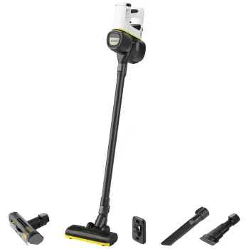 Kärcher VC 4 Cordless myHome Pet 2-in-1 tyčový vysávač, bez vrecka, čierna/biela, 0,65 L