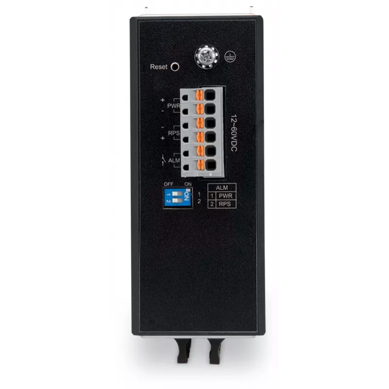 WAGO 852-1106 priemyselný neupravovaný Gigabit Ethernet switch, 8-portový, 10/100/1000 Mbps, montáž na DIN lištu