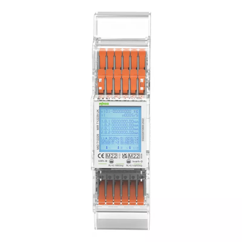 WAGO 879-3040 3-fázový elektromer MID-konformný