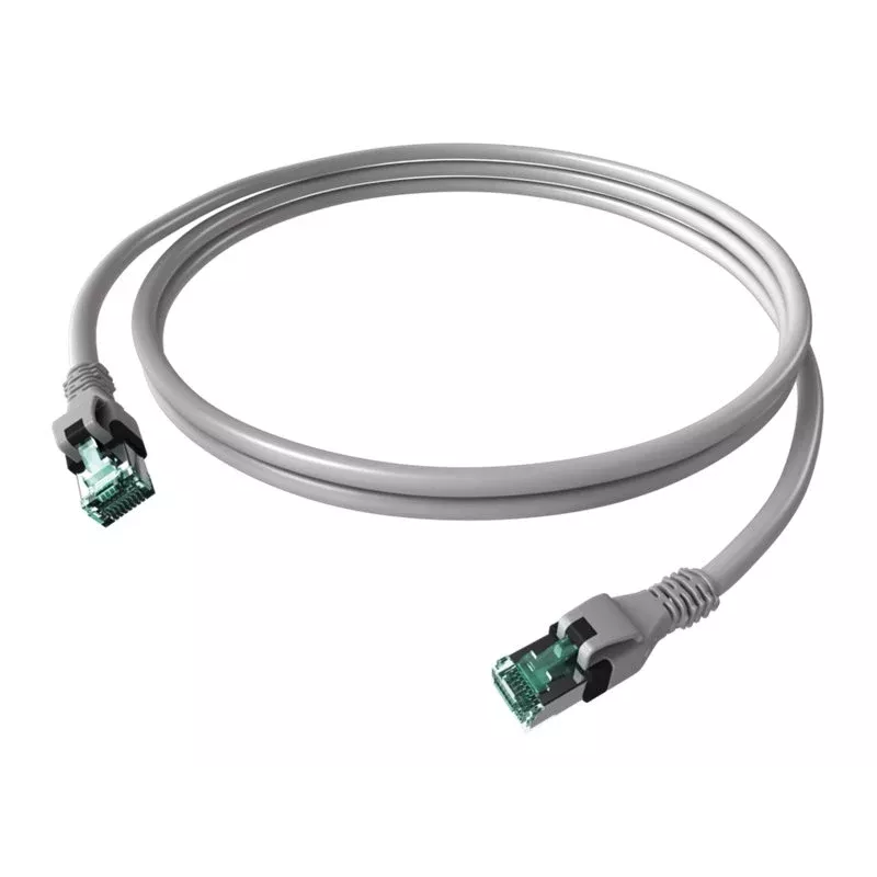 EasyLan saCon DualBoot Patch kábel S/FTP modrý 2,00m Cat.6A - FTP - SFTP