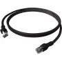 EasyLan saCon DualBoot Patch kábel S/FTP čierny 3,00m Cat.6A