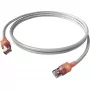 EasyLan saCon DualBoot LED prepojovací kábel S/FTP Cat.6A, LSOH, sivý, 7 m