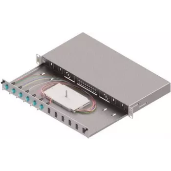 ZVK Easylan LWL zváracia kazeta Basic SB0012471HE 1U 19 palcov 6x LC-Duplex OM3 výsuvná