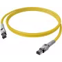 EasyLan VarioBoot Patchkabel Cat.6A S/FTP žltá 1,0m